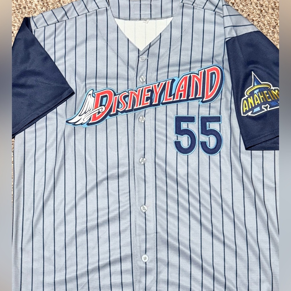 Disney Park Friends Disneyland Anaheim Throwback Baseball Jersey | sz XXL